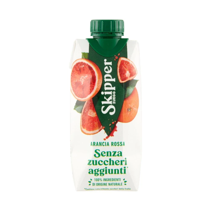 Zuegg Skipper Senza zuccheri aggiunti* Arancia Rossa 330 ml