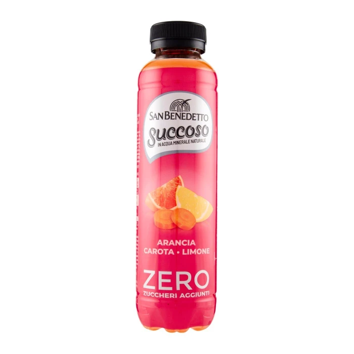 San Benedetto Succoso Zero Arancia Carota Limone 0,40L