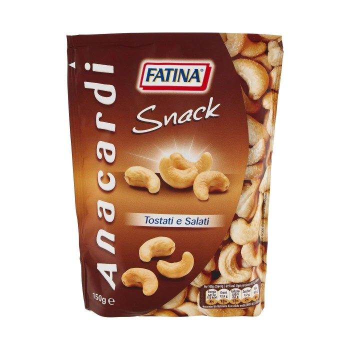 Fatina Snack Anacardi Tostati e Salati 150 g