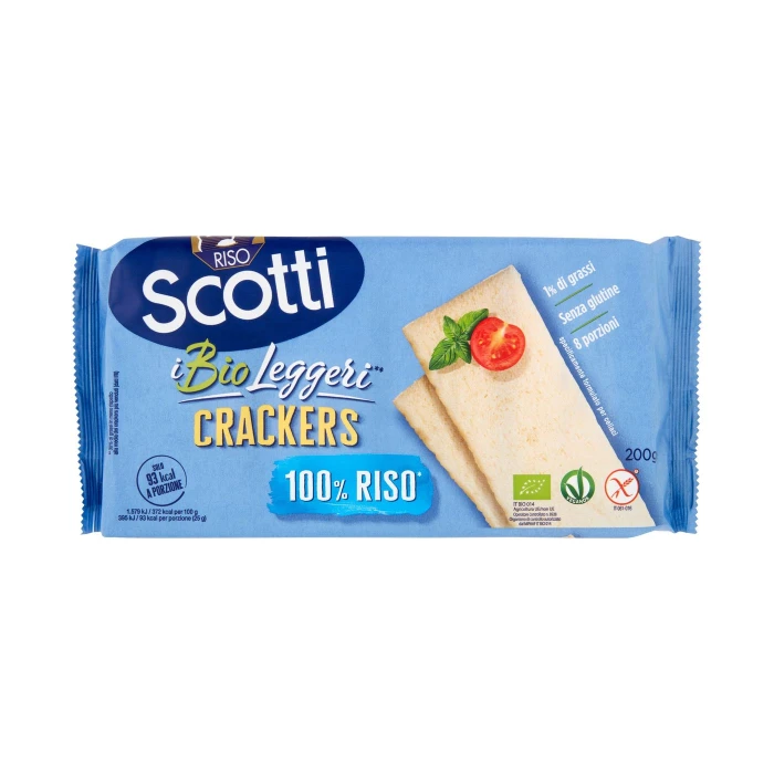 Riso Scotti i Bio Leggeri** Crackers 100% Riso* 200 g