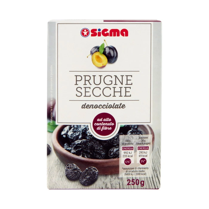 Sigma Prugne Secche denocciolate 250 g