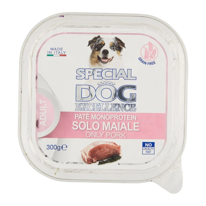 Special Dog Excellence Adult Patè Monoprotein* Solo Maiale 300 g