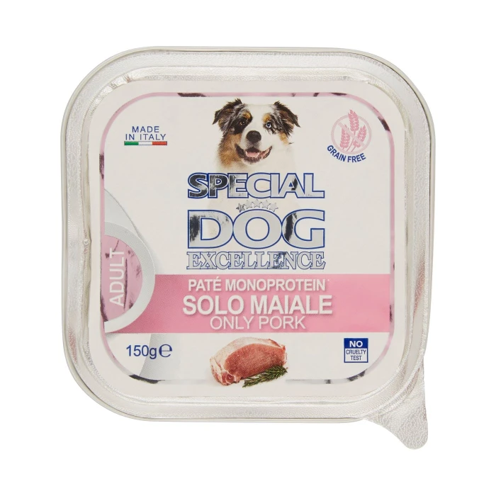 Special Dog Excellence Adult Patè Monoprotein Solo Maiale 150 g