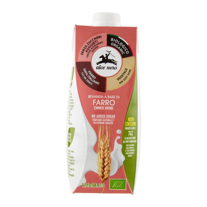 alce nero Bevanda a Base di Farro 500 ml