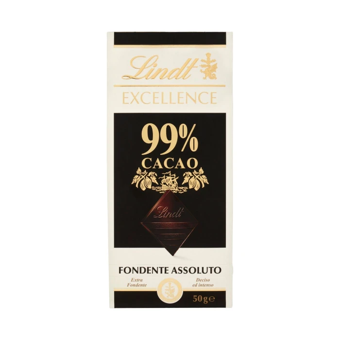 Lindt Excellence Tavoletta Cioccolato Fondente 99% 50 g