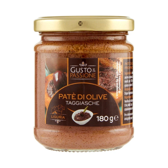 Gusto & Passione Patè di Olive Taggiasche 180 g