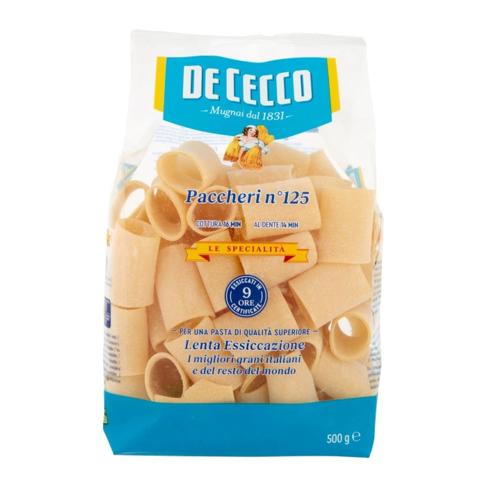 De Cecco Le Specialità Paccheri n°125 500 g