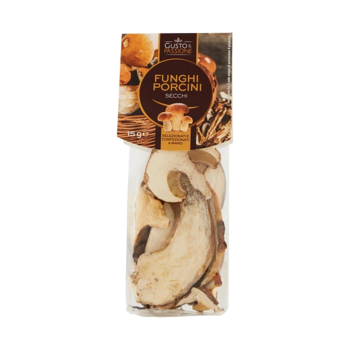 Gusto & Passione Funghi Porcini Secchi 15 g