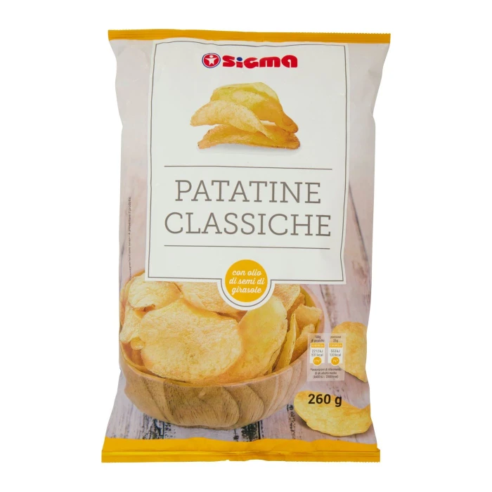 Sigma Patatine Classiche 260 g