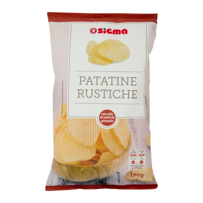 Sigma Patatine Rustiche 180 g