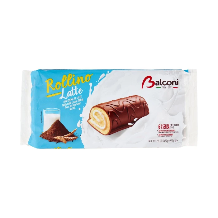 Balconi Rollino Latte 6 x 37 g