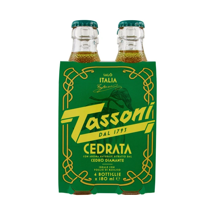 Tassoni Cedrata 4 x 180 ml