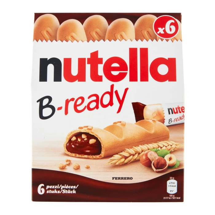nutella B-ready 6 x 22 g
