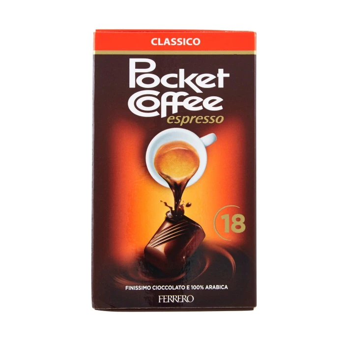 Pocket Coffee espresso Classico 18 Pezzi 225 g