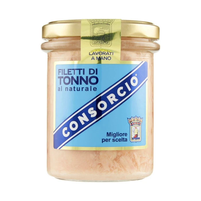 Consorcio Filetti di Tonno al naturale 180 g