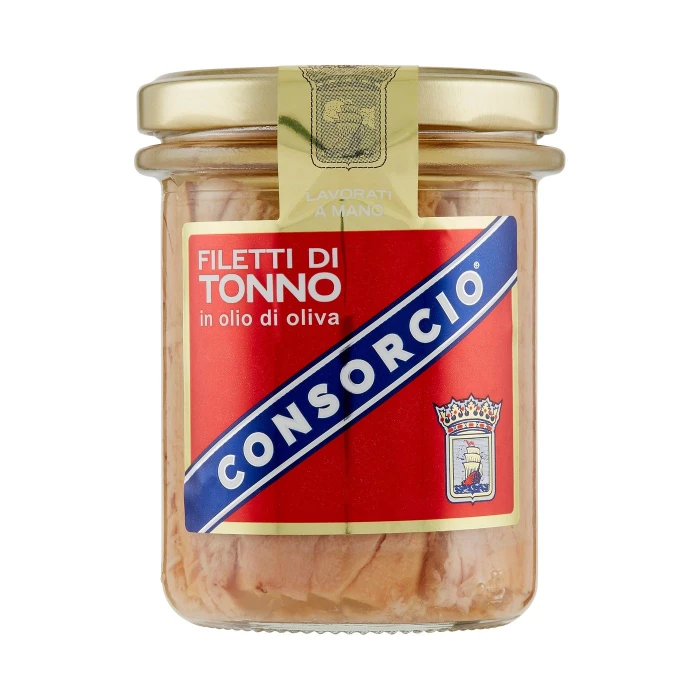 Consorcio Filetti di Tonno in olio di oliva 180 g