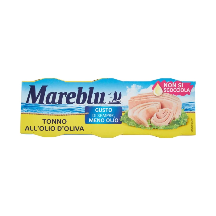 Mareblu Tonno all'Olio d'Oliva 3 x 60 g