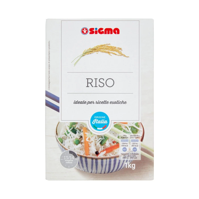 Sigma Riso ideale per ricette esotiche 1 kg