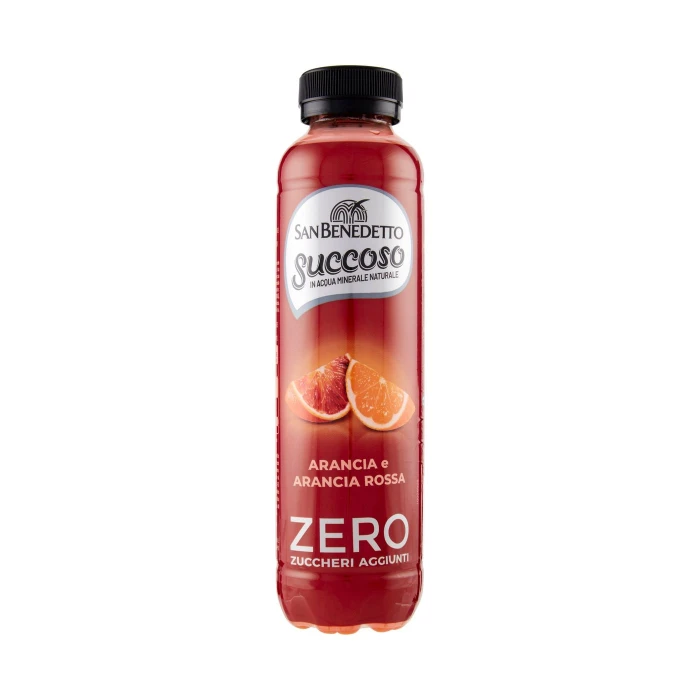 San Benedetto Succoso Zero Arancia e arancia rossa 0,40L