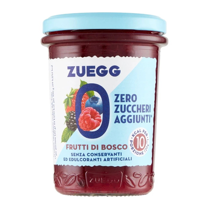 ZUEGG ZERO ZUCCHERI AGGIUNTI FR.BOSCO GR 220