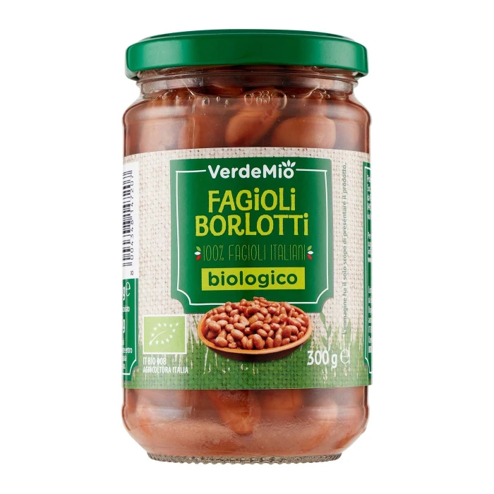 VerdeMio Fagioli Borlotti biologico 300 g