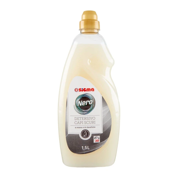Sigma Nero Detersivo Capi Scuri 1,5 L