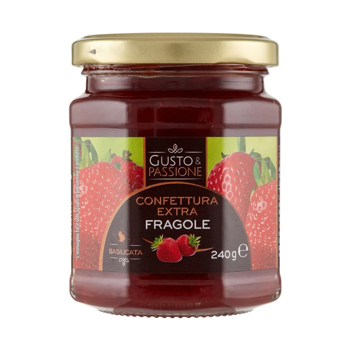 Gusto & Passione Confettura Extra Fragole 240 g