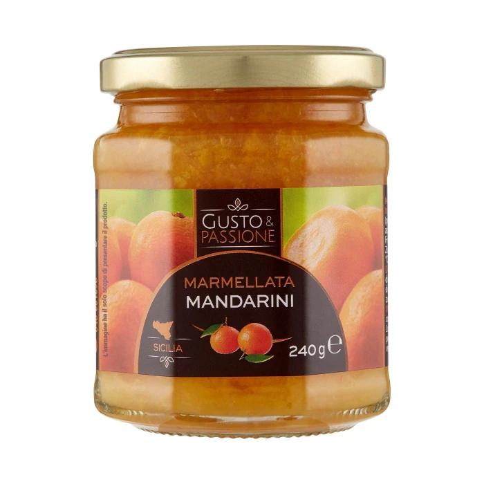 Gusto & Passione Marmellata Mandarini 240 g