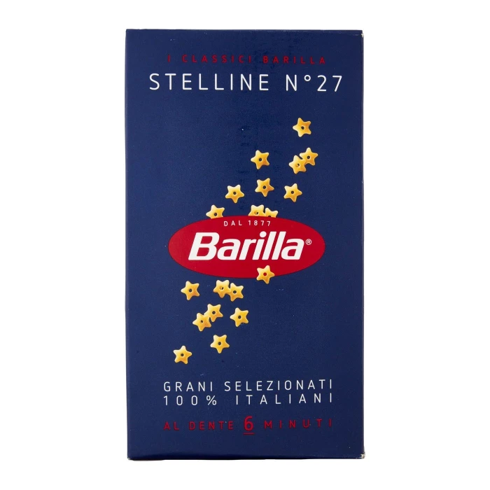 Barilla Pasta Stelline n.27 100% Grano Italiano 500g