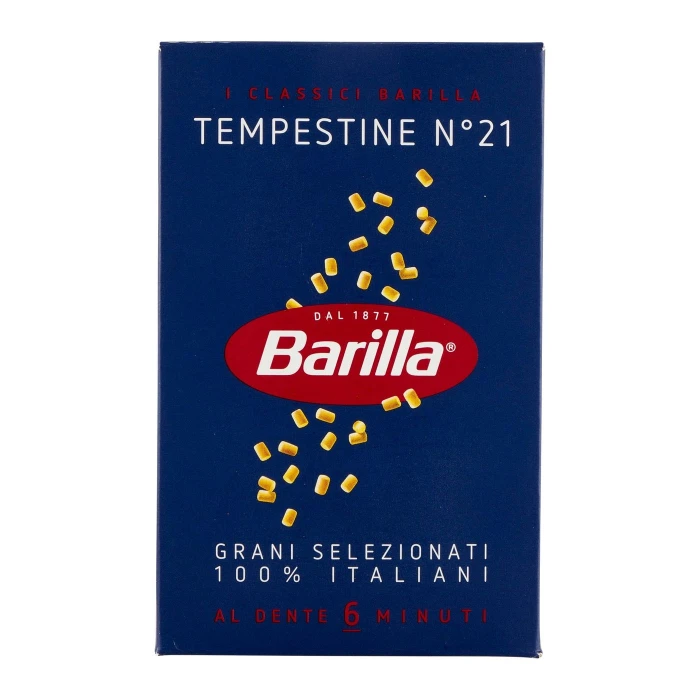 Barilla Pasta Tempestine n.21 100% Grano Italiano 500g