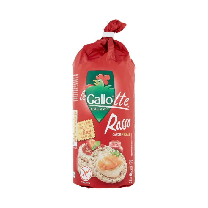Gallo le Gallotte Rosso con Riso Integrale 100 g