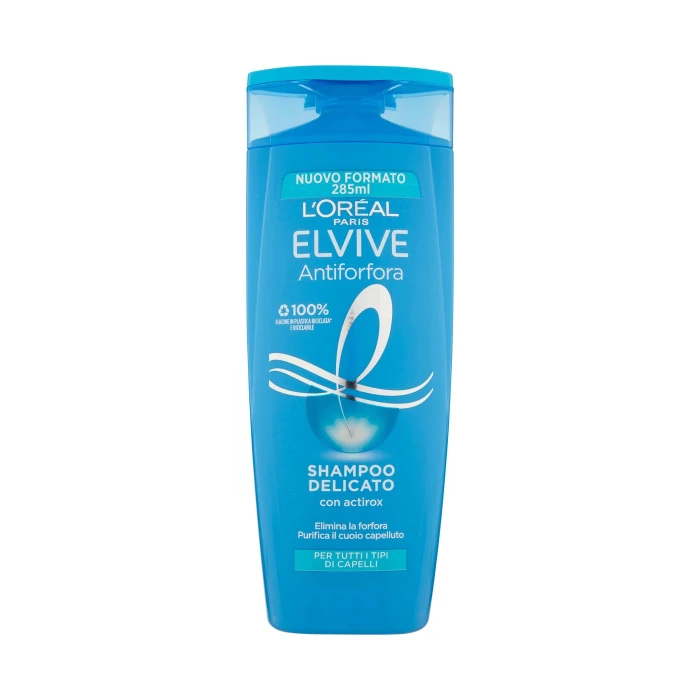 L'Oréal Paris Shampoo Elvive Antiforfora, Per Capelli Normali, 285 ml