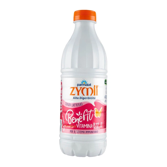 Zymil Alta Digeribilità Senza Lattosio Benefit Vitamina B12 e D* Acido Folico e B6 1000 ml