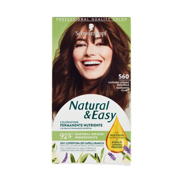 Schwarzkopf Natural&Easy 560 Castano Chiaro Naturale