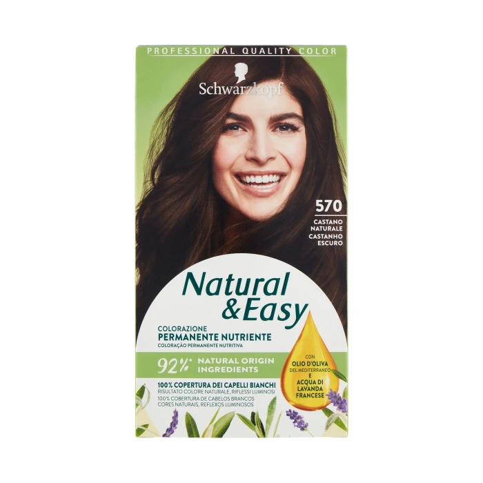 Schwarzkopf Natural&Easy 570 Castano Naturale