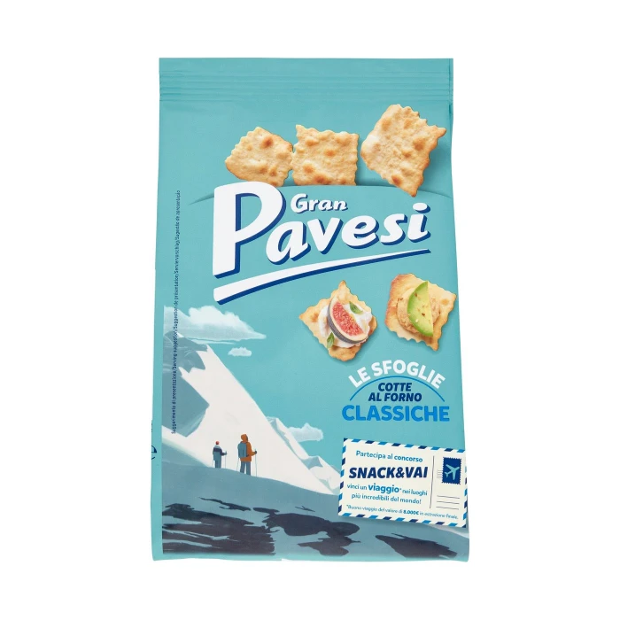 Gran Pavesi le Sfoglie Classiche Snack Cotto al Forno 180g