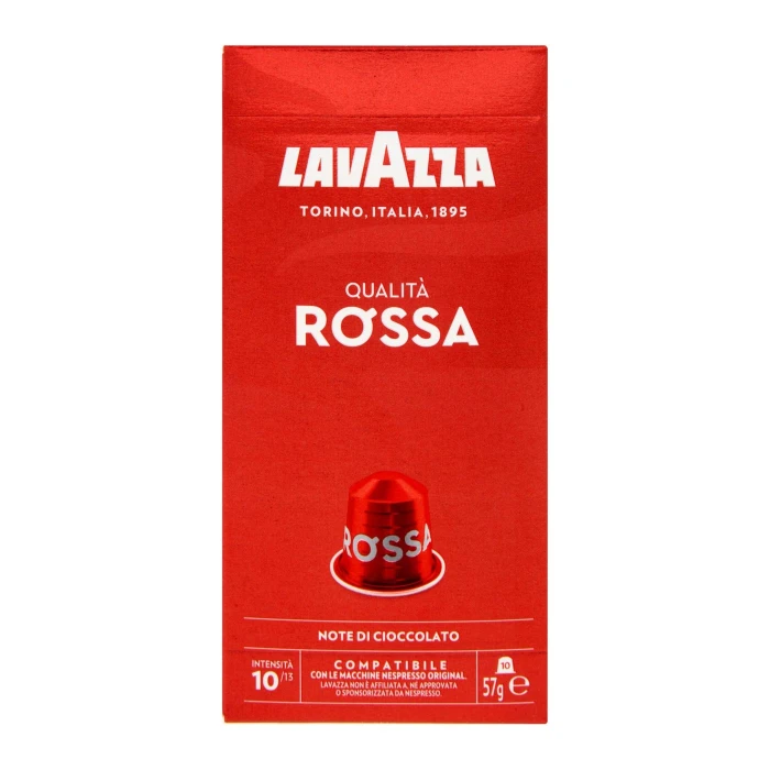 Lavazza Qualità Rossa Compatibile con Nespresso Original 10 Capsule 57 g