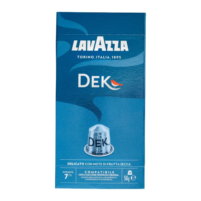 Lavazza Dek Compatibile con Nespresso Original 10 Capsule 58 g
