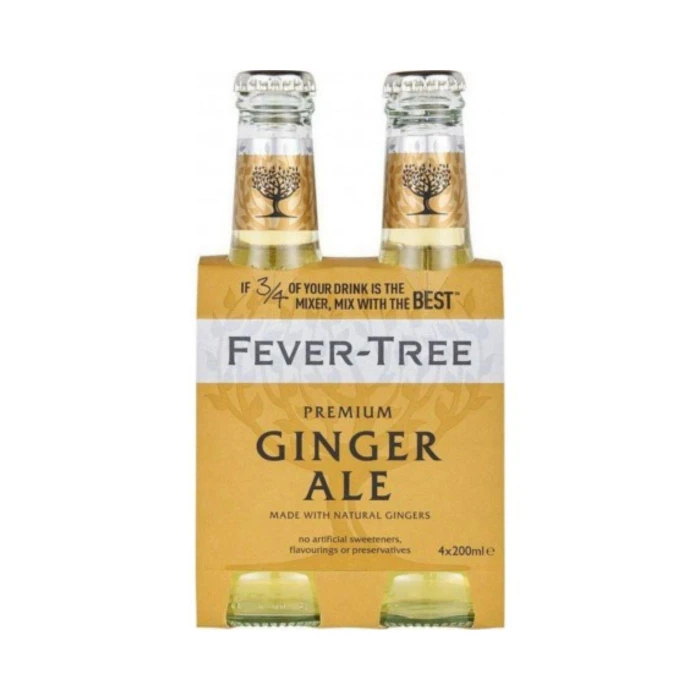 Ginger ale Fever tree btg. 4x20cl.