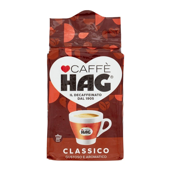 Caffè HAG Classico macinato Decaffeinato 250 g
