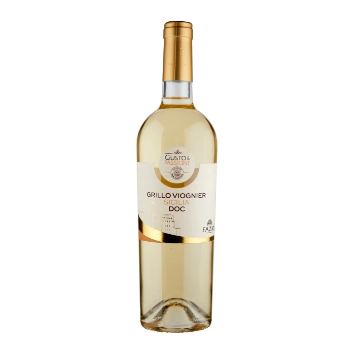 Gusto & Passione Selezione Slow Food Italia Grillo Viognier Sicilia DOC 75 cl
