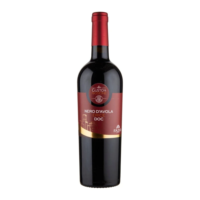 Gusto & Passione Selezione Slow Food Italia Nero d'Avola Erice DOC 75 cl