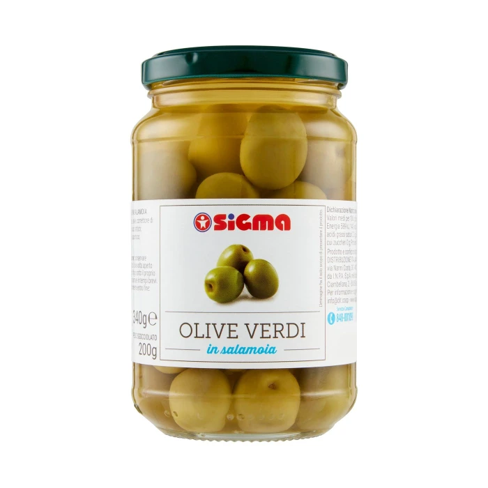 Sigma Olive Verdi in salamoia 340 g