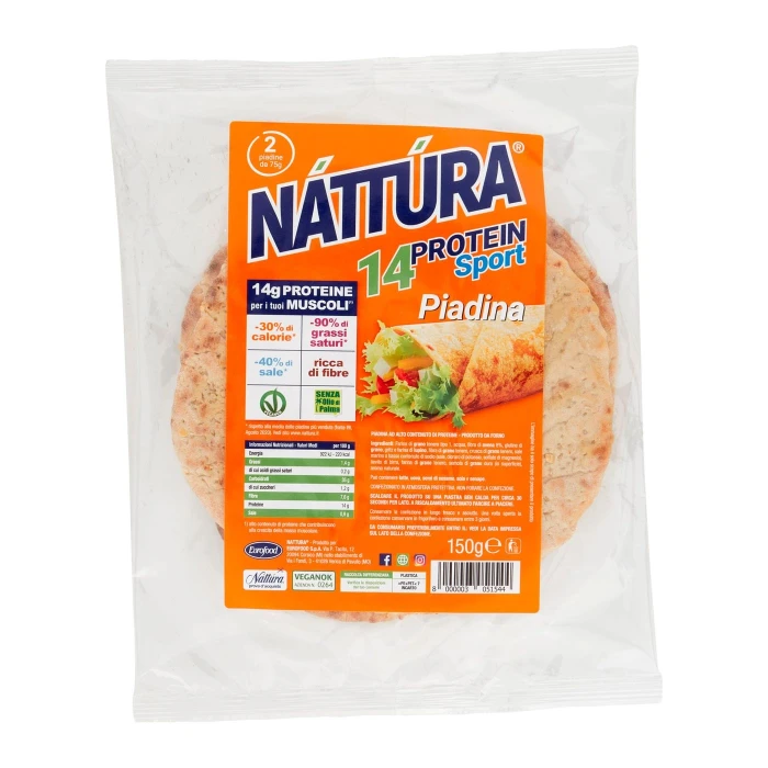 Náttúra 14 Protein Sport Piadina 2 x 75 g