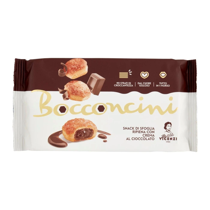 Matilde Vicenzi Bocconcini con Crema al Cioccolato 100 g