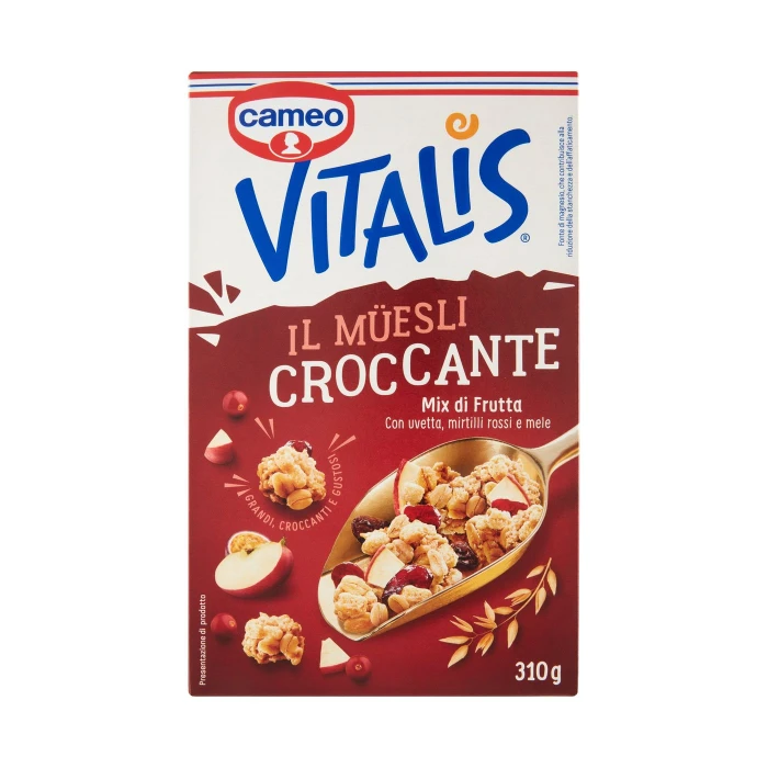 cameo Vitalis il Müesli Croccante Mix di Frutta 310 g