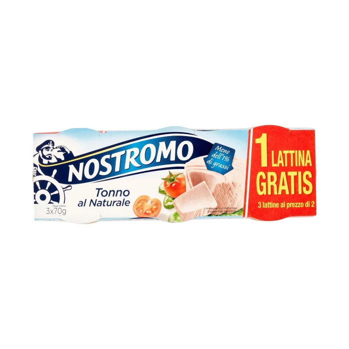 Nostromo Tonno al Naturale 3 x 70 g
