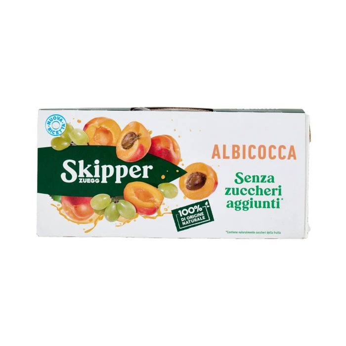 Skipper albicocca crystal senza zucchero 3x200ml