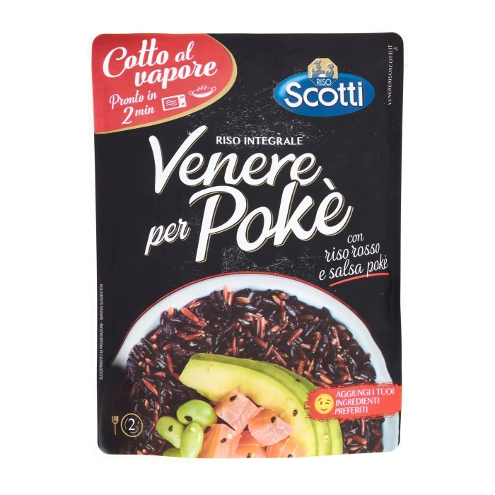 Riso Scotti Riso Integrale Venere per Pokè 230 g