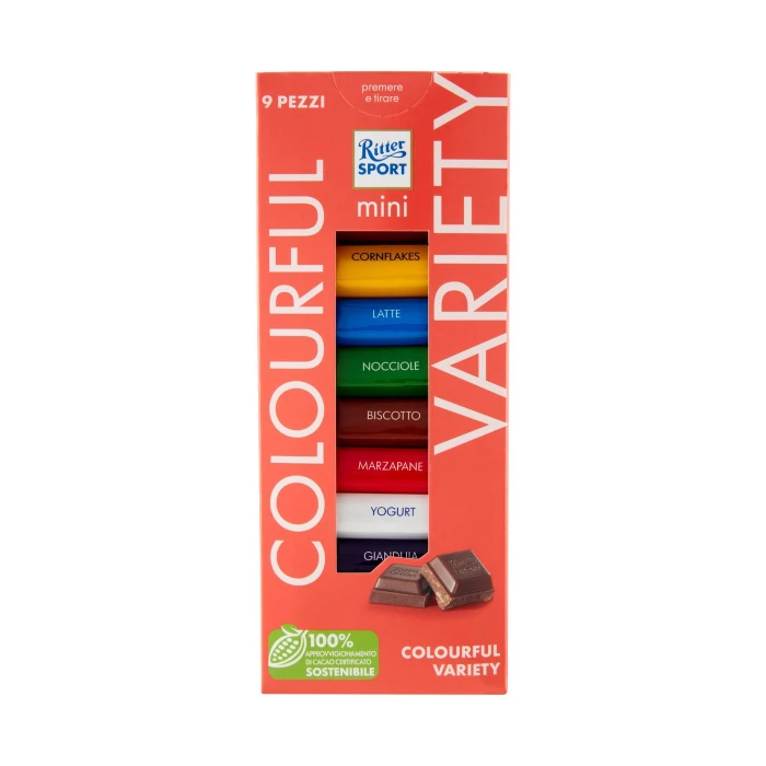 Ritter Sport mini Colourful Variety 9 x 16,67 g